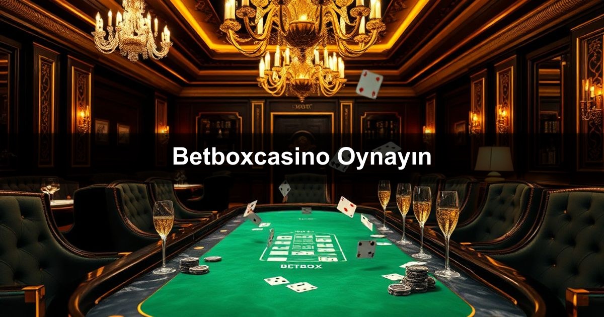 Betboxcasino Oynayın